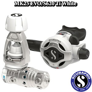 SCUBAPRO MK25 Evo / S620Ti White ���M�����[�^�[�Z�b�g �_�C�r���O�X�L���[�o�[�v�� ���M�����^�[ 1ST 2ND ���M�Z�b�g ���M REGULATORS�v�� S-PRO �G�X�v�� ���M���Z�b�g �`�^��