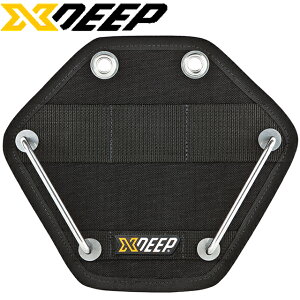 XDEEP GbNXfB[v STEALTH 2.0 obgv[g HA-017-0TCh}Eg Sidemount butt-plate TCh}Egobgv[g
