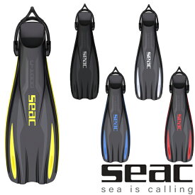 SEAC U-1000 71-55 ダイビング フィン オープンヒール 足ヒレフリーダイビング スキンダイビング スノーケリング 軽量