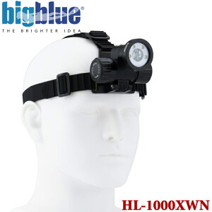 BIGBLUE HL-1000XWN ビッグブルー 水中ライト ダイビング 水中カメラ水中ビデオ LED ZERO ストロボ ヘッドライト ライト LEDライト テックライトリチウムイオン