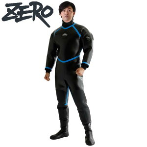 ZERO ゼロ プロフェッショナルドライスーツ 流氷プロ 4 ORD3,5mm 5mm 6,5mm プロドライスーツ ダイビング大きいサイズ メンズ 男性 DRY 防寒 保温 あったか マリンスポーツ