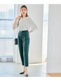 【SALE／50%OFF】【接触冷感・UVカット・撥水】クールタッチテーパード パンツ ANY SIS エニィスィス パンツ その他のパンツ ブルー イエロー ネイビー ブラック ブラウン ピンク ホワイト【RBA_E】【送料無料】[Rakuten Fashion]