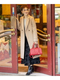 【SALE／20%OFF】ウールライクロング チェスターコート ANY SIS エニィスィス ジャケット・アウター チェスターコート ブラック グレー ベージュ【RBA_E】【送料無料】[Rakuten Fashion]