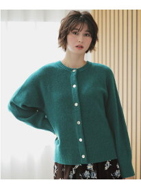 【SALE／20%OFF】【前後着用可能】Airニット カーディガン ANY SIS S エニィスィス トップス カーディガン パープル レッド ホワイト グリーン ブラウン【RBA_E】【送料無料】[Rakuten Fashion]