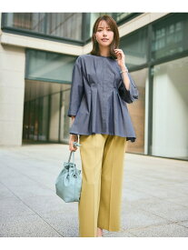 【SALE／20%OFF】ウーステッドエステル ワイドパンツ ANY SIS S エニィスィス パンツ その他のパンツ ネイビー イエロー【RBA_E】【送料無料】[Rakuten Fashion]