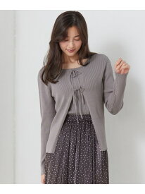 【SALE／50%OFF】【2SET】リボンカーデツイン ニット ANY SIS L エニィスィス トップス ニット ブルー ブラック グレー【RBA_E】【送料無料】[Rakuten Fashion]
