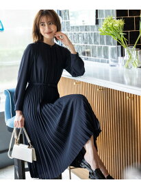 ノーブルプリーツ ワンピース ANY SIS エニィスィス ワンピース・ドレス ワンピース グリーン ブラウン ネイビー【送料無料】[Rakuten Fashion]