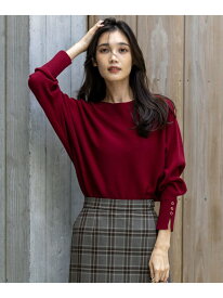 【SALE／30%OFF】CICA加工 ビューティドルマン ニット ANY SIS エニィスィス トップス ニット イエロー グリーン ワインレッド ネイビー ブルー ブラック ホワイト ピンク シルバー【RBA_E】【送料無料】[Rakuten Fashion]