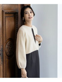 【洗える】フェザーボレロ カーディガン ANY SIS エニィスィス トップス カーディガン ホワイト【送料無料】[Rakuten Fashion]