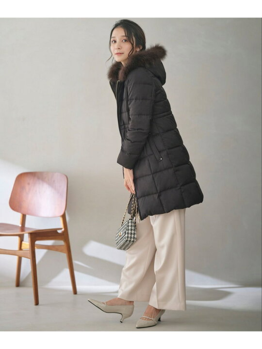 楽天市場】【SALE／30%OFF】【撥水・洗える】リッチファーフードロング 