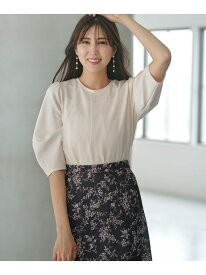 【SALE／50%OFF】【洗える】カットジョーゼットチュール トップス ANY SIS エニィスィス トップス シャツ・ブラウス ホワイト ブラック ブラウン【RBA_E】[Rakuten Fashion]