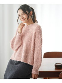 【SALE／50%OFF】【洗える】リボンヤーンミックス ニット ANY SIS エニィスィス トップス ニット ピンク ブルー ホワイト【RBA_E】【送料無料】[Rakuten Fashion]