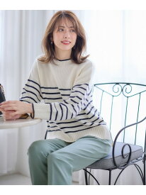 【SALE／30%OFF】【洗える】アンゴラブレンド ニット any SiS S エニィスィス トップス ニット ホワイト ピンク グリーン グレー【RBA_E】【送料無料】[Rakuten Fashion]