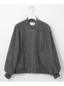 【SALE／50%OFF】スライバー ブルゾン ANY SIS エニィスィス ジャケット・アウター ブルゾン・ジャンパー ホワイト グレー【RBA_E】【送料無料】[Rakuten Fashion]