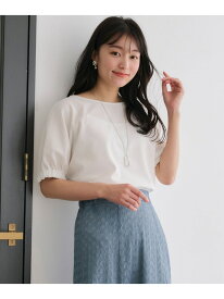 【SALE／50%OFF】【ネックレス付き】サカリバ プルオーバー ANY SIS L エニィスィス トップス カットソー・Tシャツ ホワイト ブルー【RBA_E】[Rakuten Fashion]