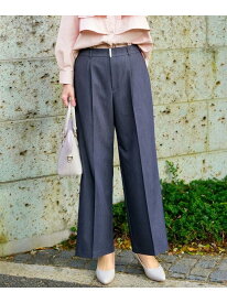 褒めらレディストレッチ ワイドパンツ ANY SIS エニィスィス パンツ その他のパンツ ベージュ ネイビー グレー【送料無料】[Rakuten Fashion]