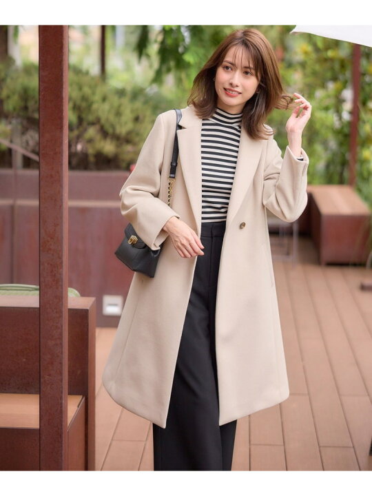 楽天市場】【SALE／40%OFF】ウールライクレディ チェスターコート any 