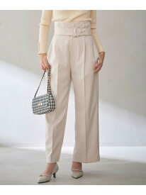 【SALE／50%OFF】【BAILA12月号掲載・貴島明日香さんコラボ】ハイカットリターン ワイドパンツ ANY SIS エニィスィス パンツ その他のパンツ ブラウン ホワイト【RBA_E】【送料無料】[Rakuten Fashion]