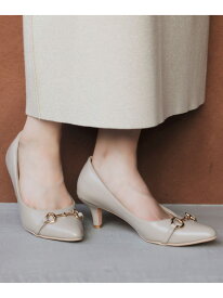 【22.5~24.5cm】ビット付き パンプス ANY SIS エニィスィス シューズ・靴 パンプス ブラック グレー【送料無料】[Rakuten Fashion]