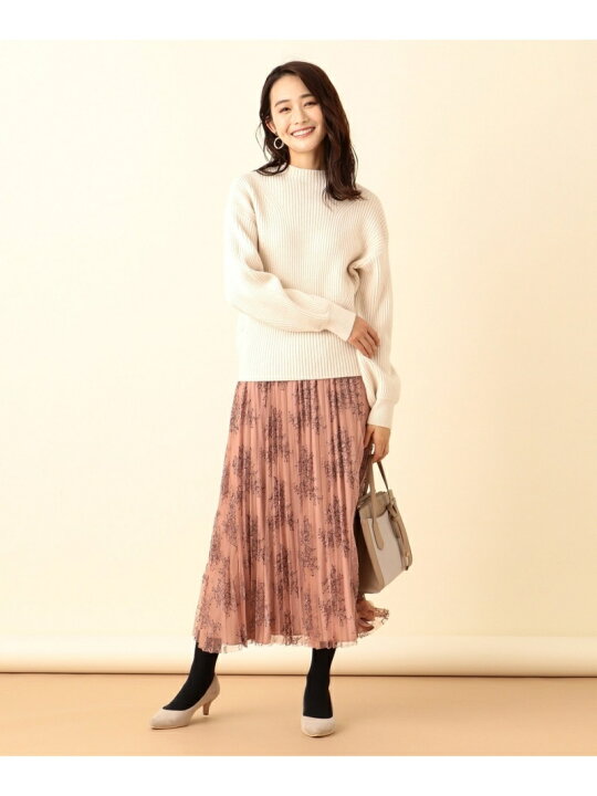 楽天市場】【美人百花1月号掲載】2WAYレーシー リバーシブル スカート  