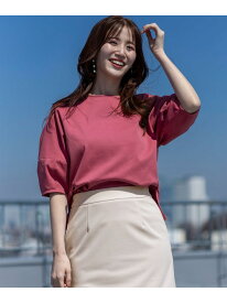 【SALE／50%OFF】【撥水・汗ジミ防止・UVケア・洗える】スーピマスムース クロップド Tシャツ ANY SIS L エニィスィス トップス カットソー・Tシャツ イエロー グリーン ネイビー レッド ホワイト ブラック【RBA_E】[Rakuten Fashion]