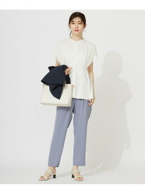 【SALE／40%OFF】【接触冷感・吸水速乾・UVカット】サラキレイ テーパードパンツ ANY SIS エニィスィス パンツ その他のパンツ ネイビー ホワイト【RBA_E】【送料無料】[Rakuten Fashion]
