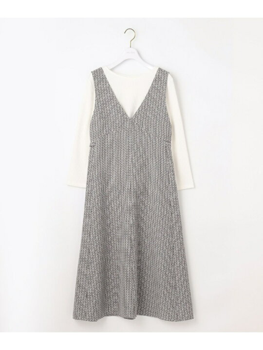 楽天市場】【SALE／50%OFF】【洗える】ツイード調ワンピース セット 