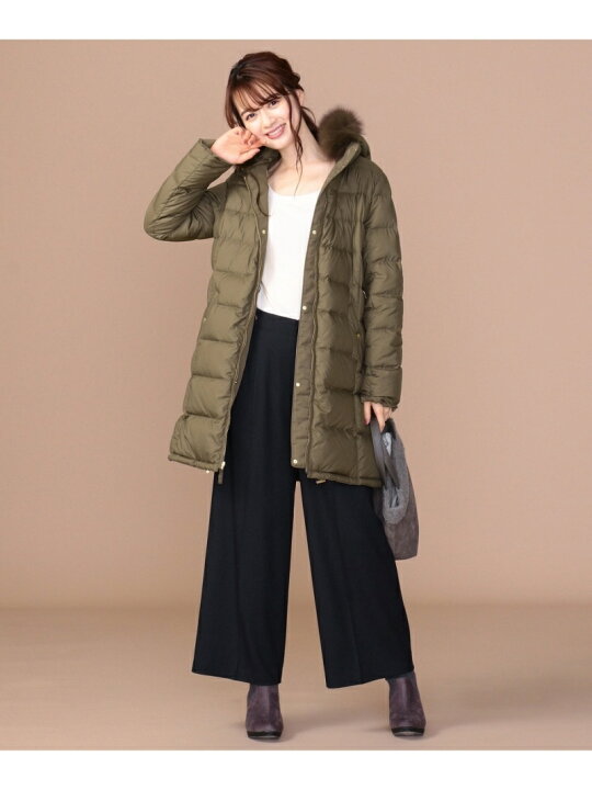 楽天市場】【SALE／50%OFF】【4WAY】リバーシブルロングダウン ANY SIS 