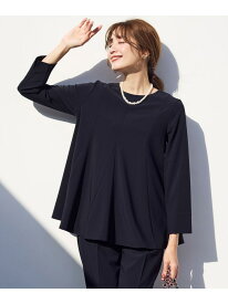 【洗える】セレモニーダブルクロス ブラウス ANY SIS S エニィスィス トップス シャツ・ブラウス ブラック ベージュ ネイビー【送料無料】[Rakuten Fashion]