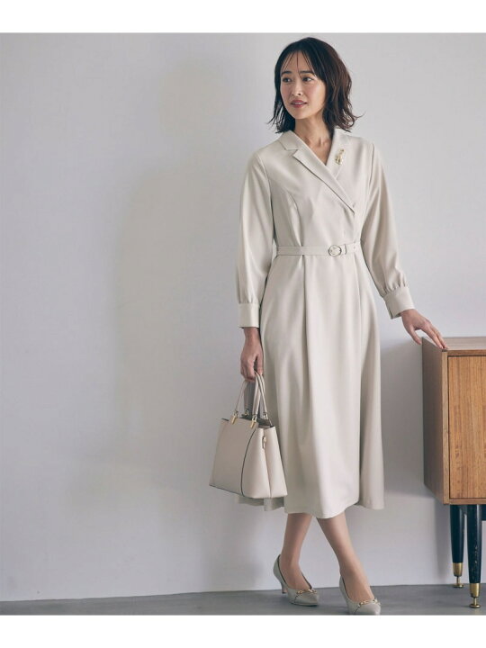 楽天市場】【SALE／50%OFF】【洗える】レディテーラード ワンピース  