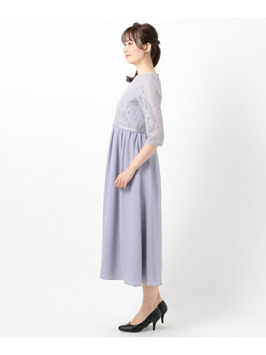 楽天市場】【SALE／50%OFF】【洗える】エンパイアレーシー ドレス any  