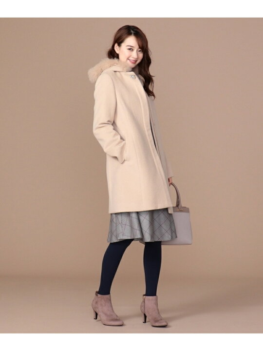 楽天市場】【SALE／50%OFF】【3WAY】ロイヤルアンゴラミドルコート any  