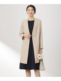 【SALE／30%OFF】カラーレスライト コート ANY SIS エニィスィス ジャケット・アウター ノーカラージャケット ベージュ グレー ネイビー【RBA_E】【送料無料】[Rakuten Fashion]