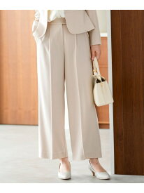 【セットアップ対応】セレモニーダブルクロス ワイドパンツ ANY SIS エニィスィス パンツ その他のパンツ ネイビー ベージュ ブラック【送料無料】[Rakuten Fashion]