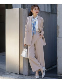【UVカット・接触冷感・吸水速乾】スマートビューティストレッチ ワイドパンツ ANY SIS エニィスィス パンツ その他のパンツ ネイビー ブルー グレー【送料無料】[Rakuten Fashion]