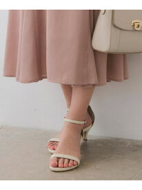 【SALE／30%OFF】【WEB・一部店舗限定】ラインベルトヒール サンダル ANY SIS エニィスィス シューズ・靴 サンダル ホワイト シルバー【RBA_E】【送料無料】[Rakuten Fashion]