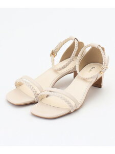 �y23.5~24.5cm�z�_�u���X�g���b�v �T���_�� ANY SIS �G�j�B�X�B�X �V���[�Y�E�C �T���_�� �z���C�g �u���b�N�y���������z[Rakuten Fashion]
