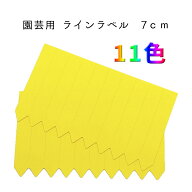 園芸用ラベル 園芸ラベル ラインラベル グリーンラベル 7cm 中 20本（2枚） 園芸 ラベル 園芸札 鉛筆 消…