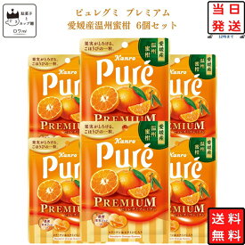 《クーポン配布中》 お菓子 詰め合わせ ピュレグミ プレミアム 愛媛産温州 蜜柑 グミ 6個セット 送料無料 まとめ買い あす楽 クリスマス スイーツ 期間限定 駄菓子 キャンディ カンロ 甘酸っぱい 定番 プチ ギフト おやつ 小腹 リピ お祝い イベント 学童おやつ