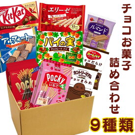 【13時〆最短翌日着】チョコ お菓子 詰め合わせ 個包装 お菓子セット チョコレート菓子 まとめ買い 9種類セット 子供会 子供 駄菓子 プチギフト 不二家 チョコまみれ ネスレ キットカット ブルボン アルフォート エリーゼ ルマンド 江崎グリコ ポッキー 誕生日プレゼント