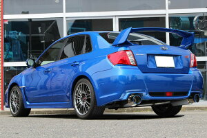 GP SPORTS ジーピースポーツ EXAS EVO Tune マフラー 252601 インプレッサ セダン WRX STI GVB『JQR認定 新規制適合 車検対応』オールステンレス&チタンテールマフラー