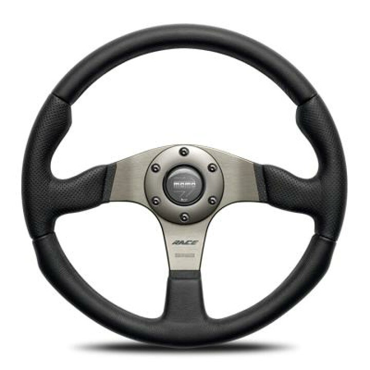 楽天市場】正規品 MOMO モモ ステアリング RACE レース ダークグレー  