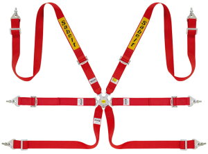 正規品 Sabelt サベルト サルーンカーハーネス シートベルト SALOON-S サルーンS CCS622SRUN レッド 2インチHomologation : FIA8853-2016