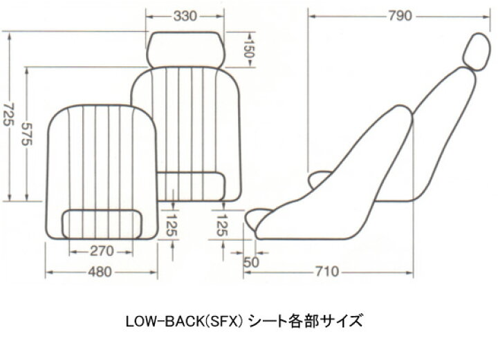 楽天市場】COBRA コブラ シート CLASSIC LOWBACK クラシック ロー 