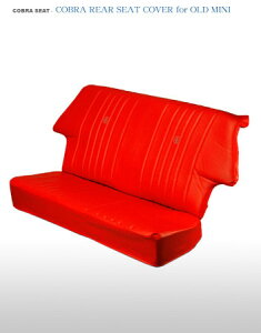 COBRA Ru COBRA REAR SEAT COVER for OLD MINI Ru AV[gJo[ I[h ~j bhU[ VINTAGE SELECTION Be[W ZNV