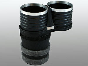 ALCABO アルカボ 車種専用ドリンクホルダー TOYOTAトヨタ LAND CRUISER ランドクルーザー 300 300W AL-T121BS(ブラック/リング カップ タイプ)