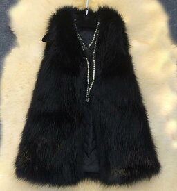 【赤字処分2980円★XS-S小柄な方におすすめ】ファーベスト レディース コーデ 4色 レディースファーコート フェイクファー ファージャケット ロング ロングベスト アウター ノースリーブ 大きいサイズ 秋冬 ボリューム もこもこ ふわふわ サイズ豊富