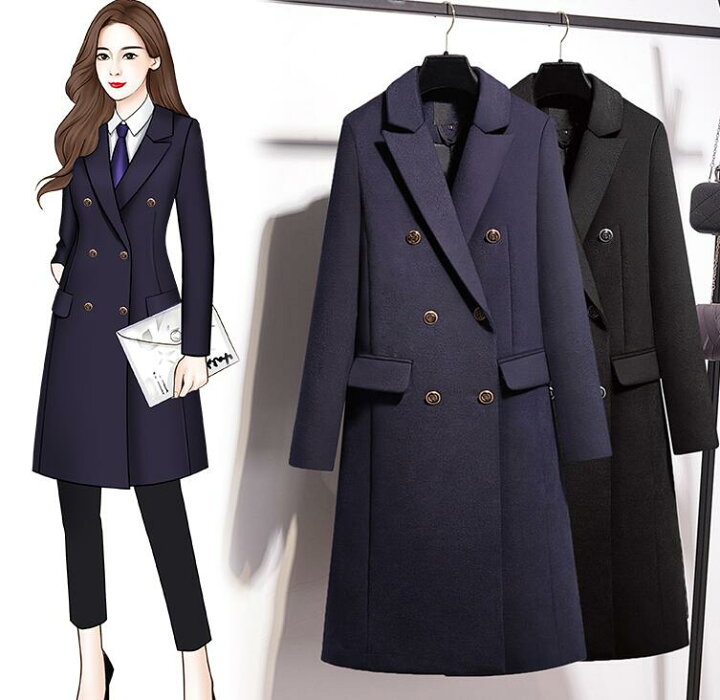 楽天市場 レディース チェスターコート 中綿入り ロング丈 アウター 冬物 冬服 コート 女性 厚手 防寒 チェスターコート ロングコート 大きいサイズ ブラック ロング アウター トレンチコート チェスターコート 黒 Anytime ａｎｙｔｉｍｅ楽天市場店