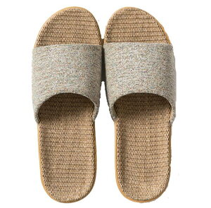 【在庫一掃:1点490円!5足で送料無料】即納 麻 ルームシューズ スリッパ 夏用 ベランダ サンダル 麻素材 洗える 滑り止め 男女兼用 大きいサイズ 室内用 春・夏・秋・冬 送料無料【Anytime】