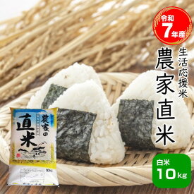 月間おすすめ! セール 米 10kg お米 白米 安い 7年産 訳あり ブレンド米 送料無料『国内産令和7年農家直米白米10kg』